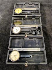 LOT 5 VINTAGE FEDERAL MACHINIST TOOLS - ONE FEDERAL .0001